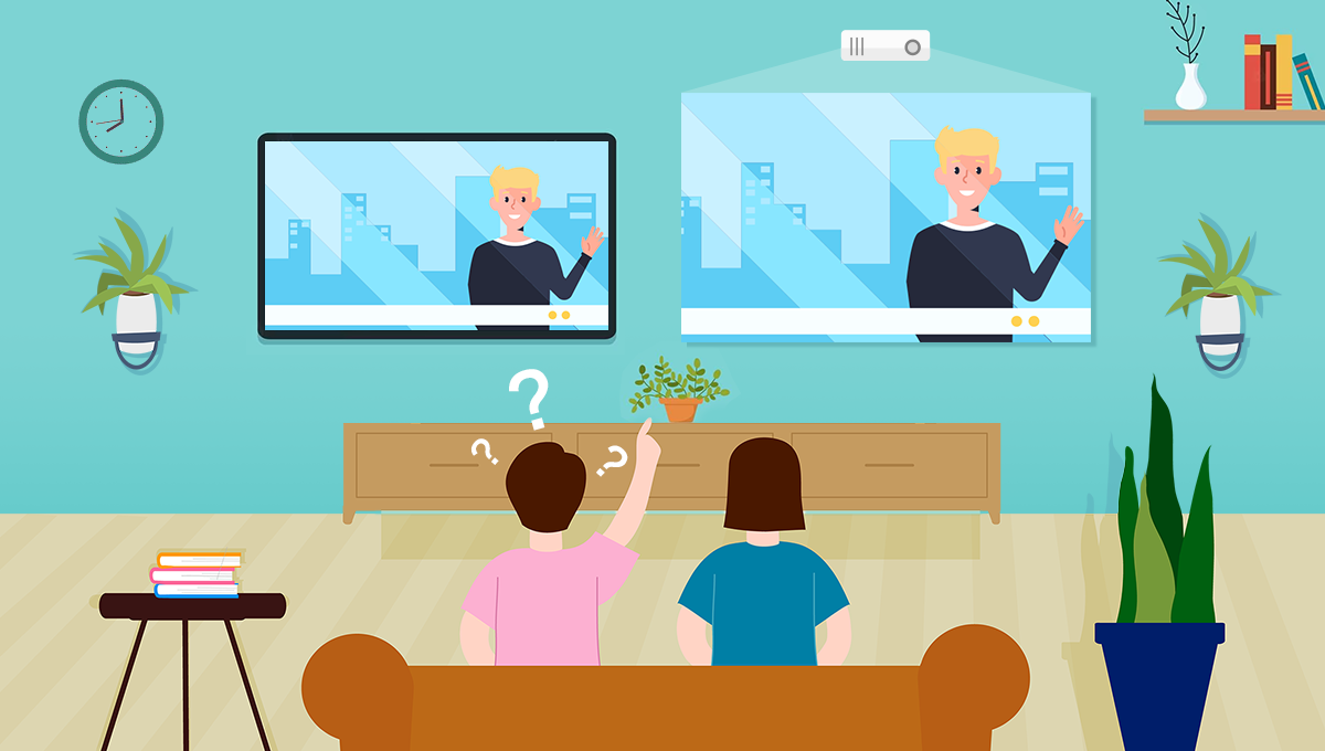 Smart Projector VS Traditional TV: Which is Right for You?