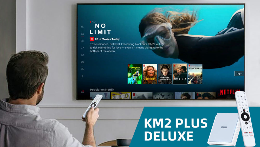 How to Setup your KM2 Plus Deluxe 4K Android TV Box?