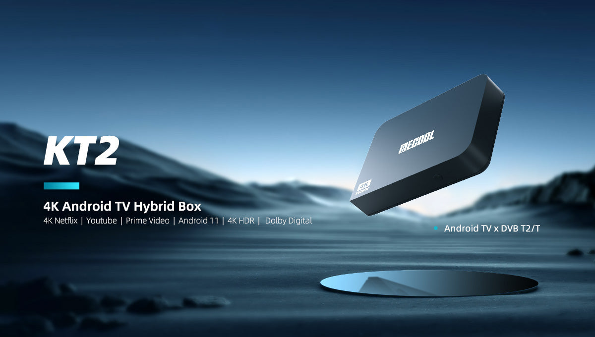 MECOOL Launches KT2 4K Android TV Hybrid STB with Certified Netflix