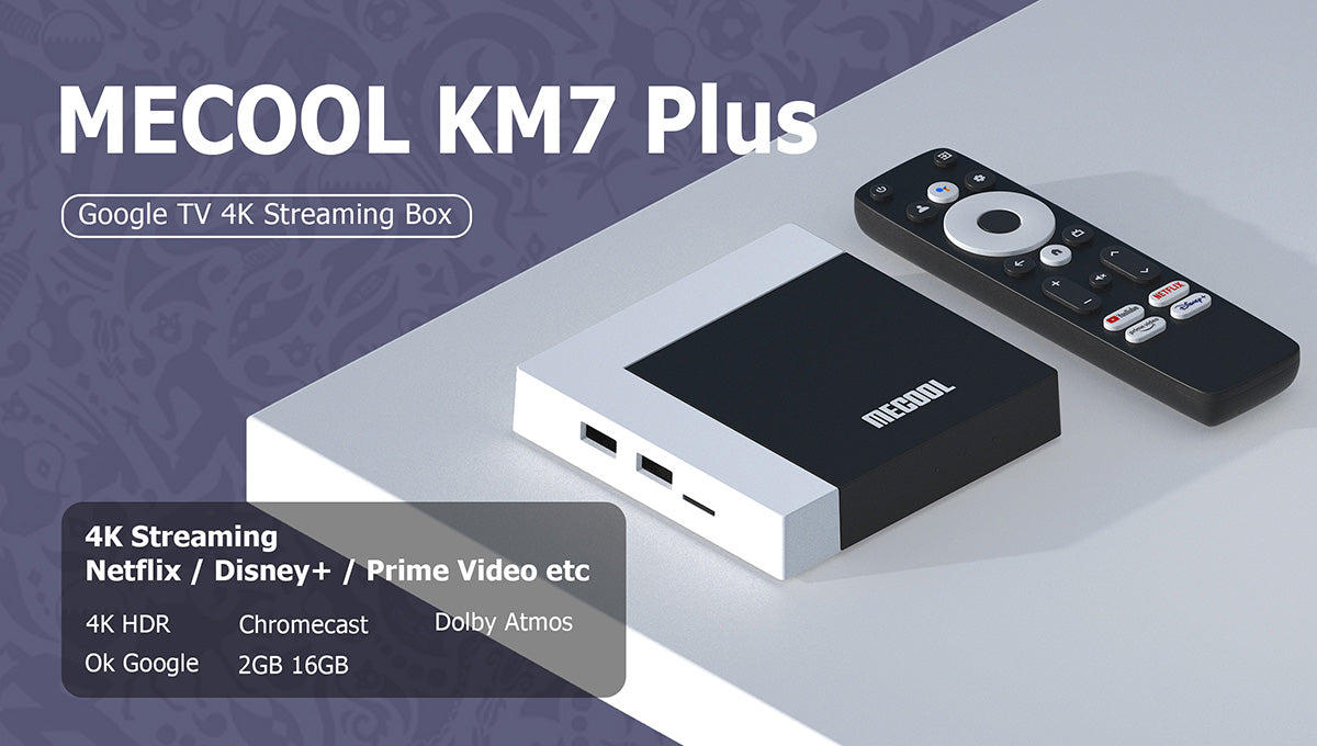 MECOOL Launches a Latest Model of Google TV 4K Streaming Box KM7 PLUS