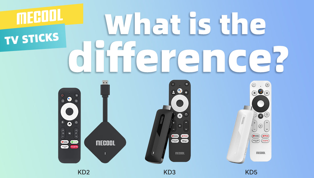 MECOOL KD2, KD3, and KD5 TV Stick Comparison: Which Streaming Device is ...