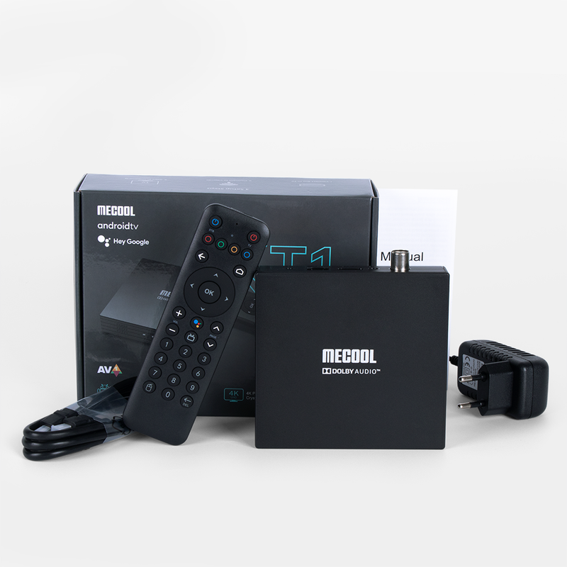 MECOOL KT1 Android TV Digital TV (DVB-T/T2/C tuner)